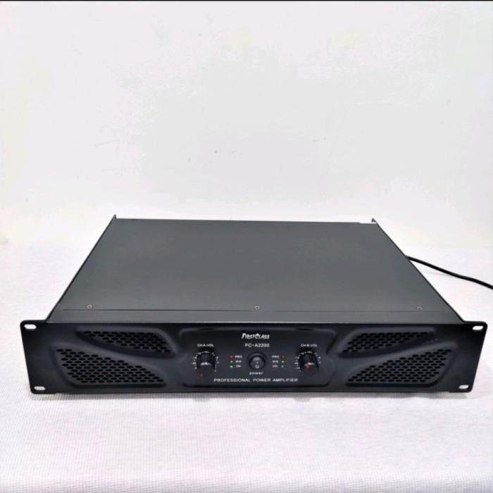 Power Amplifier Firstclass Fc A2200 / Firstclass Fca2200 / Fca 2200