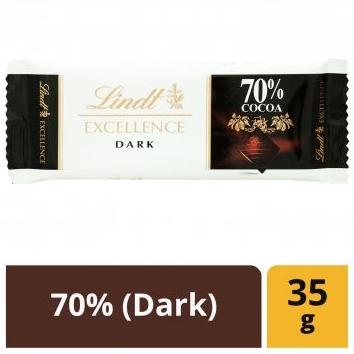 

~@~@~@~@] Lindt Excellence 70% 35g Dark Chocolate Bar