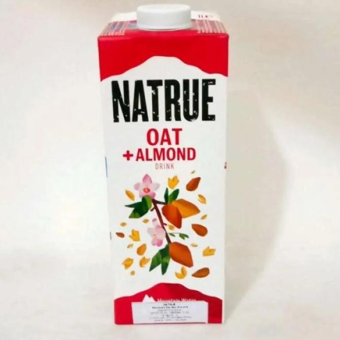 

Silahkan Order] NATRUE DRINK OAT + ALMOND 1 LITER Susu Kacanng + Oat