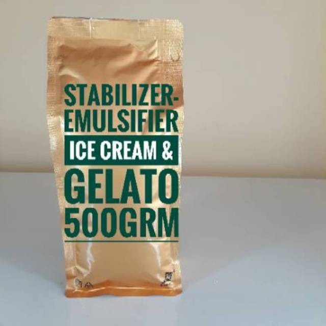 

Hariya Stabilizer-Emulsifier Ice Cream Gelato [Gold] - 500Grm Bak3471