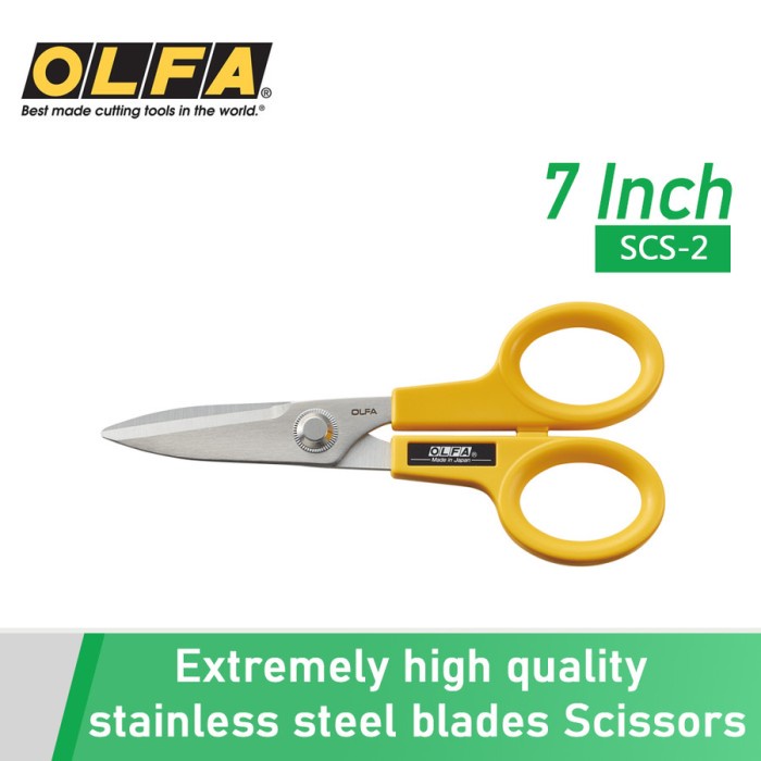 

Bestseller Gunting Scs-2 Olfa Stainless Steel Blade Japan