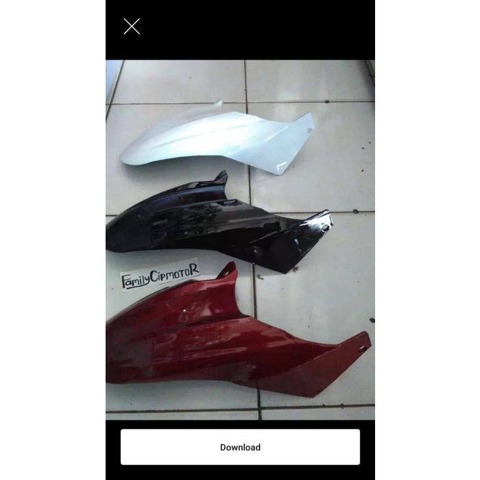 Hugger Spakbor Kolong Aksesoris Body Motor Vario 125 150 Led