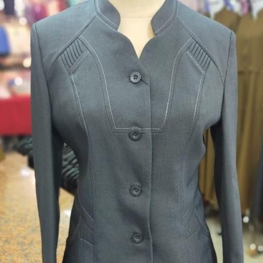 Stelan Dinas Pemda Seragam PNS Wanita Seragam Guru Abu Tua