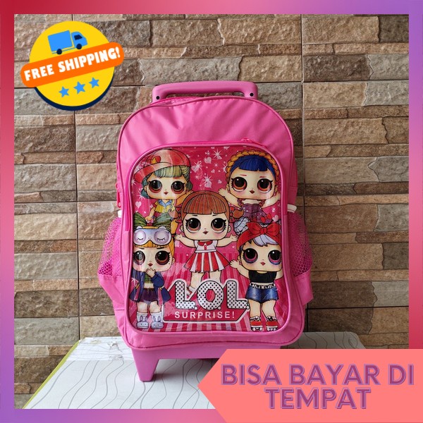 Ts Trolly Anak-Anak Tk Karakter Smiggle Bag Child Smuggle Terbaru Tas Troli Anak Perempuan Paud Tas 