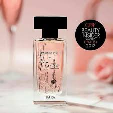 JAFRA FRAGRANCE PARIS ET MOI EDP BY P. COURTIERE STRAWBERRY PARFUME CREAMY SILKY WOODS PARFUMER'S ED