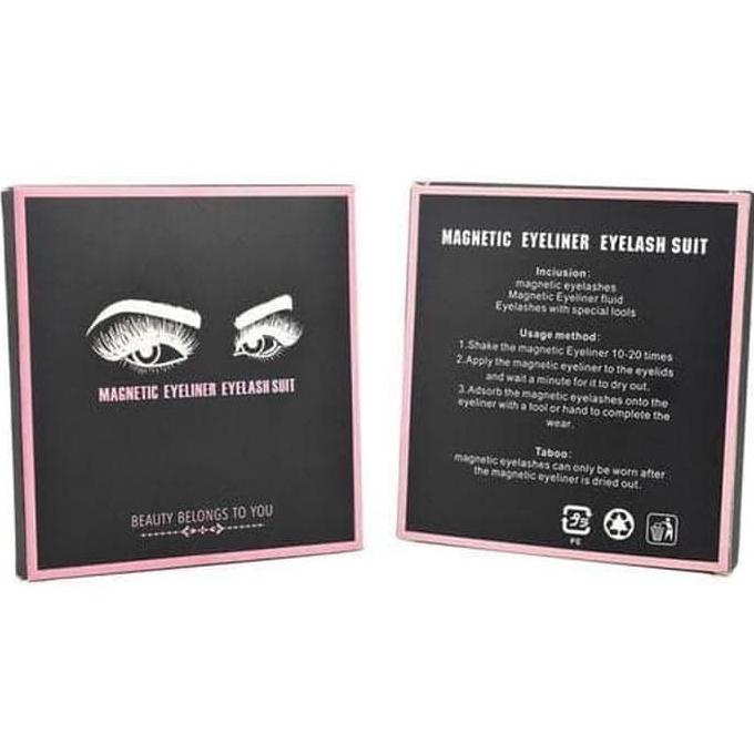 MAGNETIC EYELINER EYELASH SUIT/ BULU MATA MAGNET EYELINER/ BULU MATA