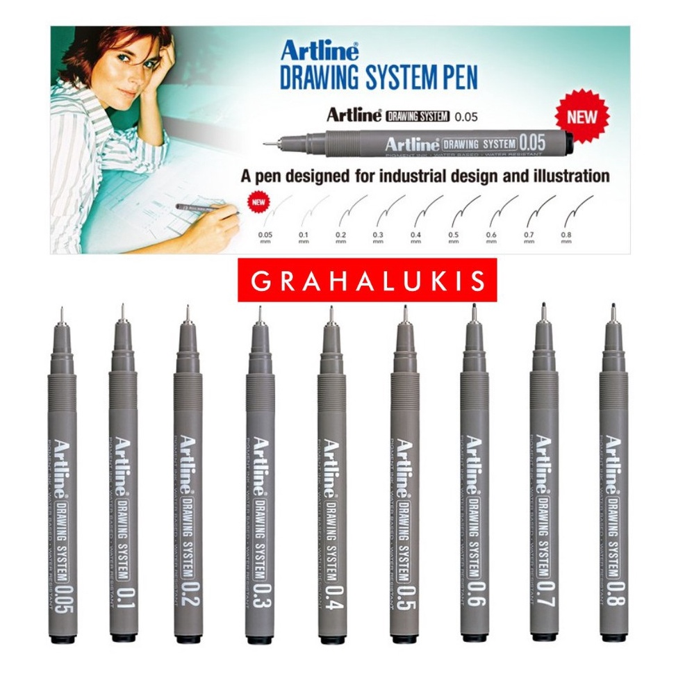 

EHGFW Artline Drawing System - Artline Drawing Pen Laris