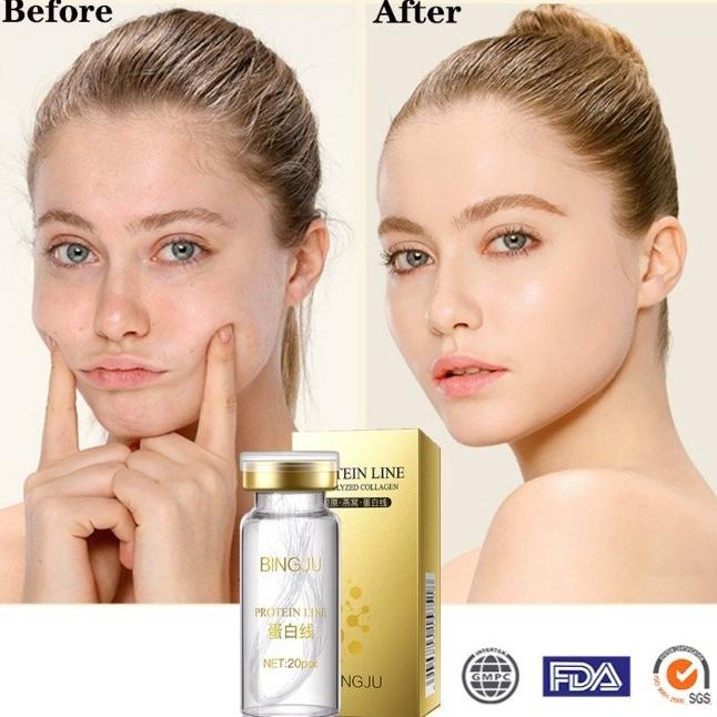 BENANG COLAGEN PENGENCANG WAJAH PAKET SERUM BENANG COLLAGEN NANO