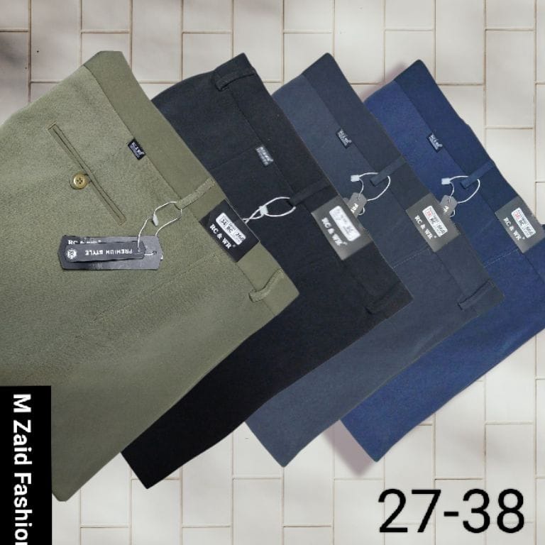 Recomended.. Celana Panjang Pria Kantor Standar Reguler Bahan Twist Ukuran 27 38 Merk RC.ARDINAL / C