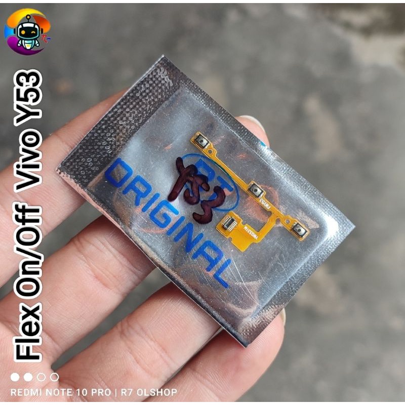 Flexible On Off Volume Vivo Y53 1606 Ori