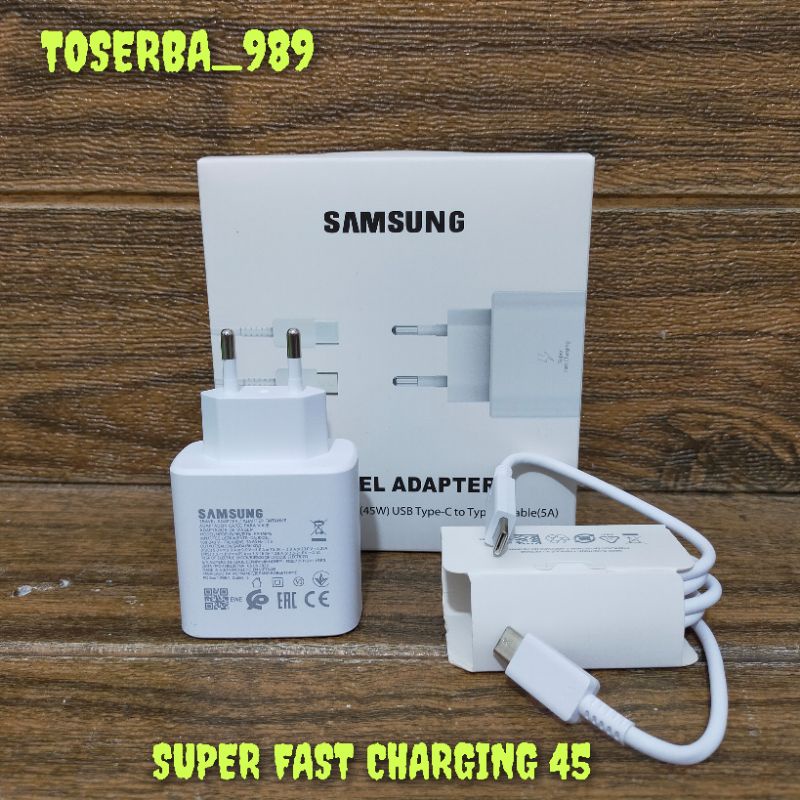 Adaptor Charger Casan SAMSUNG Galaxy Z Flip Z Flip3 5G Z Flip4  Z Flip5 Z Flip 5G 45W