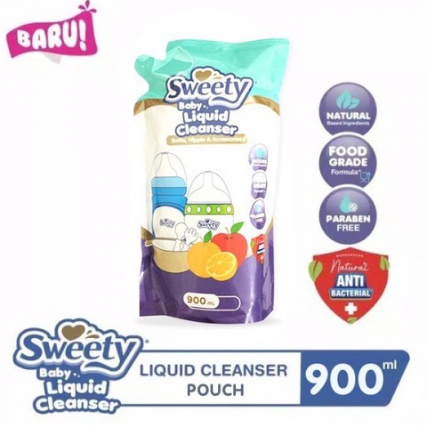 ↔ Sweety Baby Liquid Cleanser Sabun Cuci Botol Bayi 450ml / 500ml / 900 ml e0cza