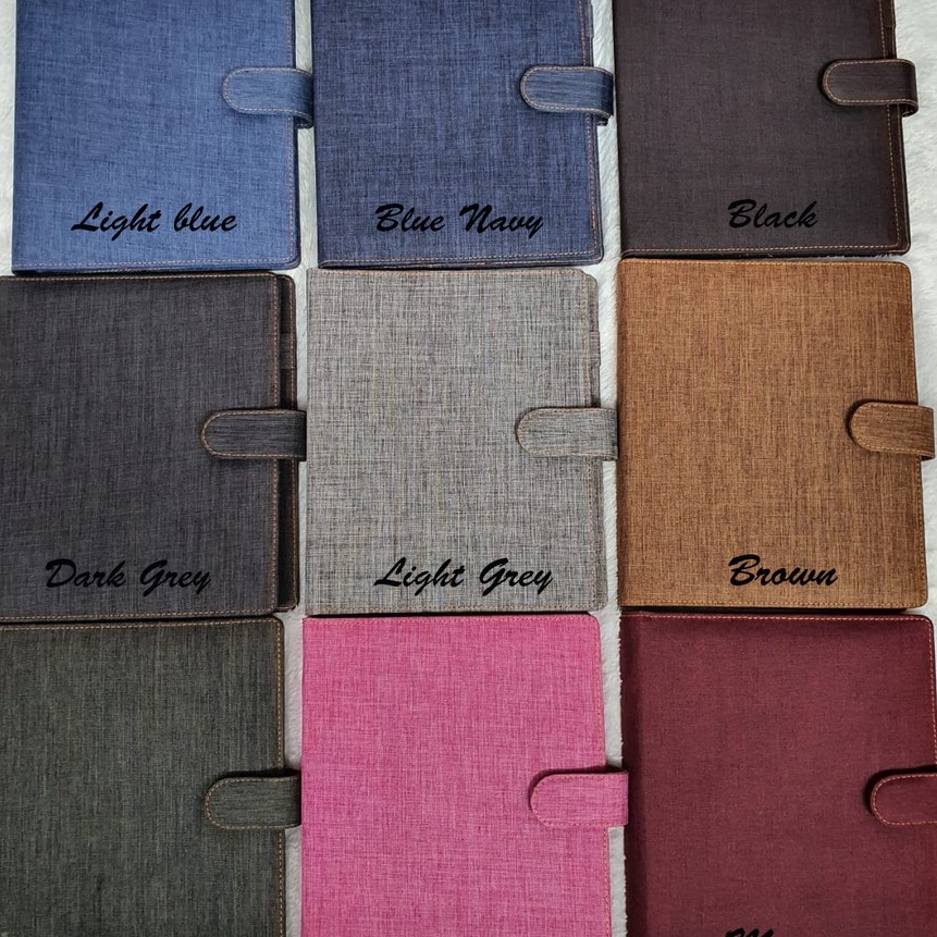 

[✉♪.REI> BINDER BAHAN JEANS/DENIM 9 WARNA PILIHAN A5 DAN B5muurah.!!