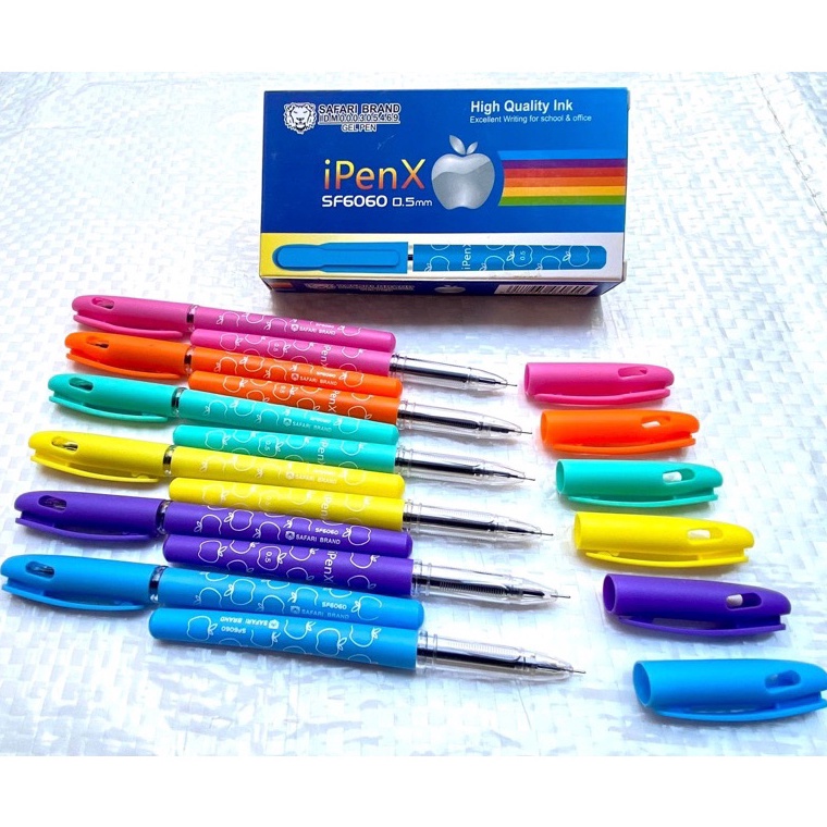 

COD SELUSIN ( 12 PCS ) Gel Pen Pulpen IPEN 0,5mm - Pulpen Gel Hitam IPEN - Pulpen Gel Apel Ipen 56