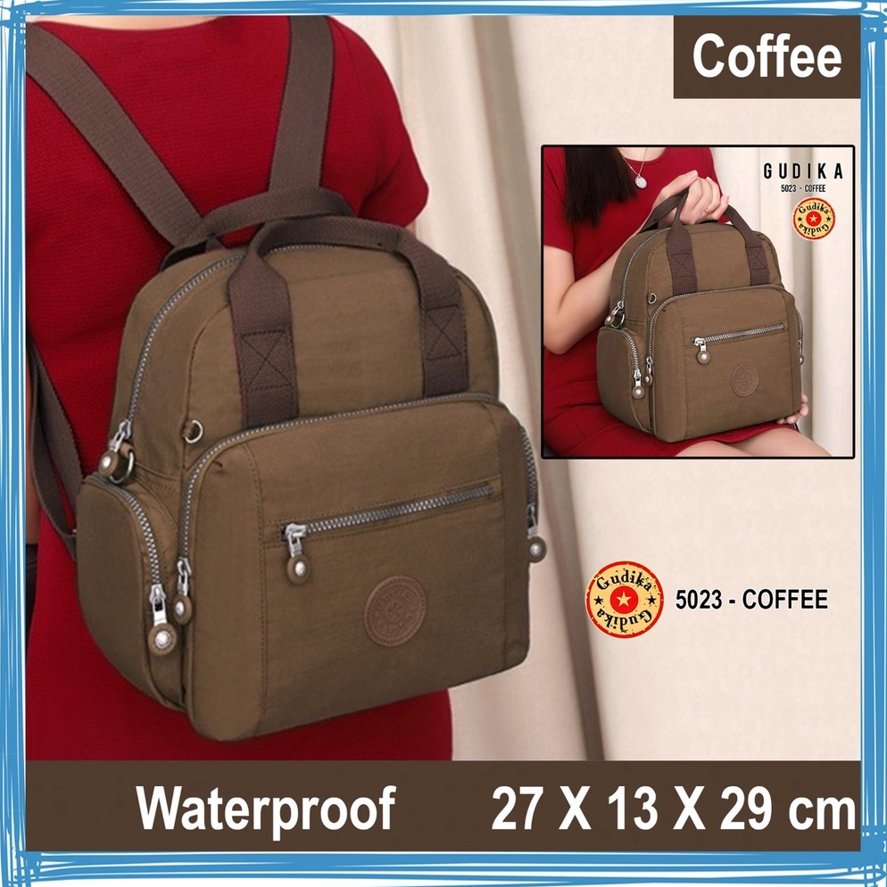 Paling Disukai.. GUDIKA - Tas Ransel Multifungsi Fashionable Bisa Muat NoteBook 10 Inc dengan Bahan 