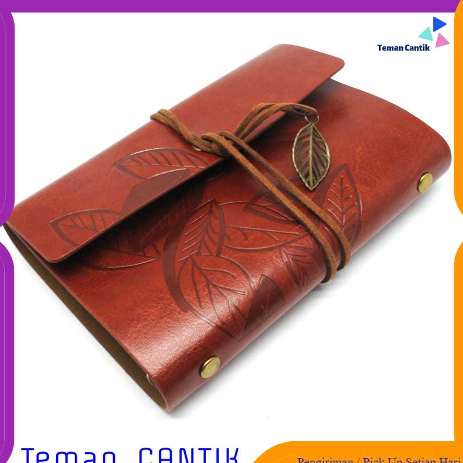 

[PRODUK ZIBG066] TC-DA1 PHANTACI Buku Catatan Binder Kulit Retro Leaf Kertas B7 - BSD666 ➩Terlaku.