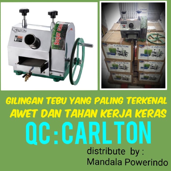 

mesin giling tebu / sugar cane / carlton sy 250 / mesin giling tebu