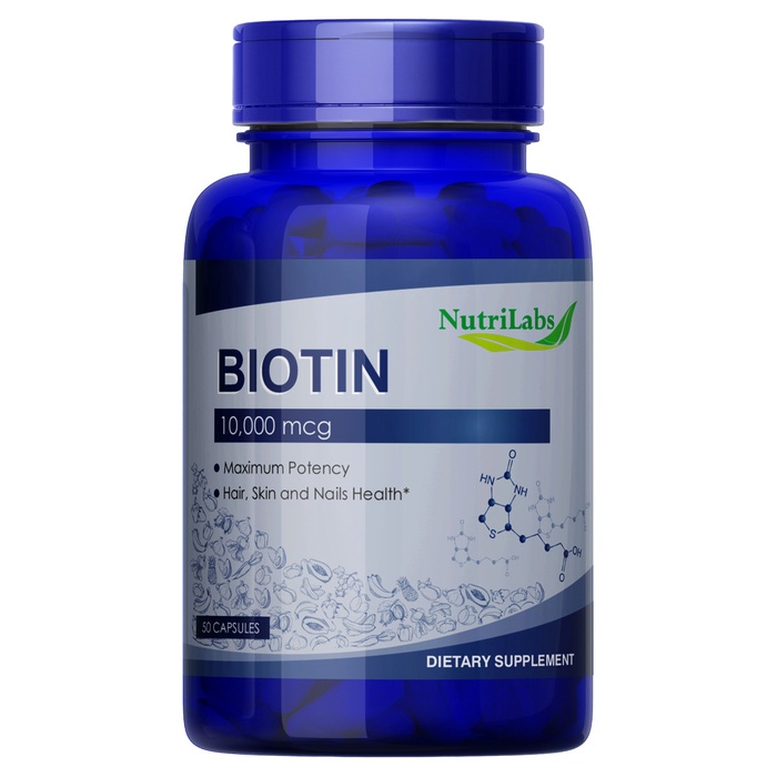 BIOTIN NUTRILABS 10.000 MCG