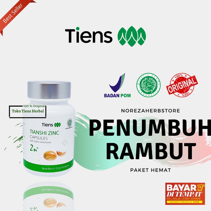 ZINC TIENS PENUMBUH RAMBUT ZINC TIENS