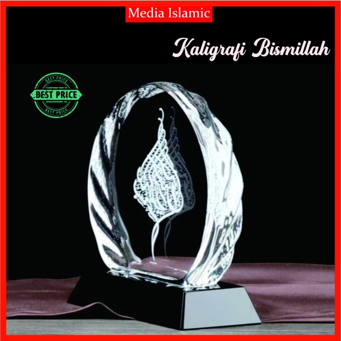 

Bestseller Promo Kristal Kaligrafi Bismillah Premium