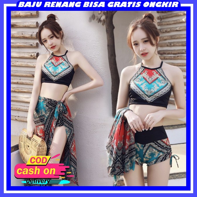 Swimsuit Wanita Big Size Swimsuit Anak Perempuan Rnng Prempuan Bju Rngang Bj Berenang Pakaian Rnang 