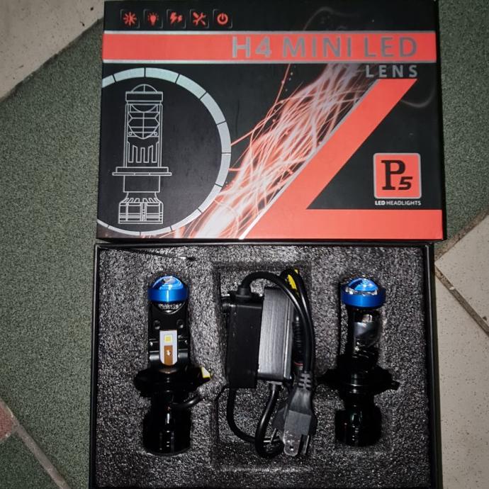 Y6 Lampu Led Projector Lens H4 Original