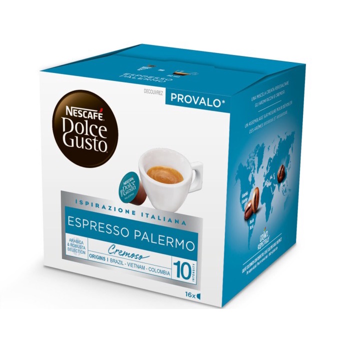 

Nescafe Dolce Gusto NDG Espresso Palermo Coffee Capsule Kapsul Kopi