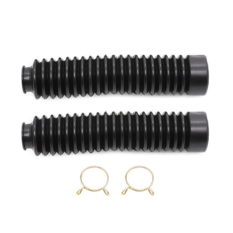 ✅&2Pc Front Fork Cover Boots Shock Dust Protector Absorber Gaiter Sleeve for Motocycle DRZ110 DRZ125
