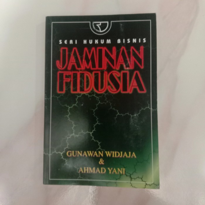 PROMO JAMINAN FIDUSIA SERI HUKUM BISNIS TERBARU