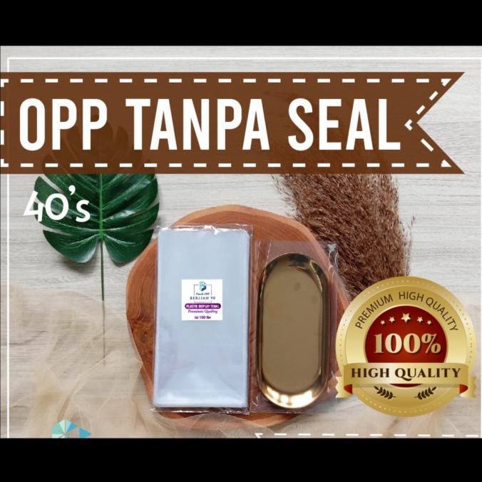 =+=+=+] Plastik Opp Kaca Double Seal 17,4x25 Plastik Opp tanpa Lem 40s Micron