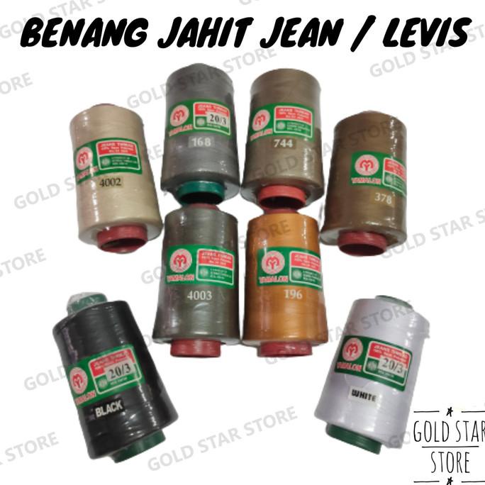 &<&<&<&] Benang Jeans Benang Jahit Levis Yamalon 20/2 20/3 Benang Jin Size 24 8