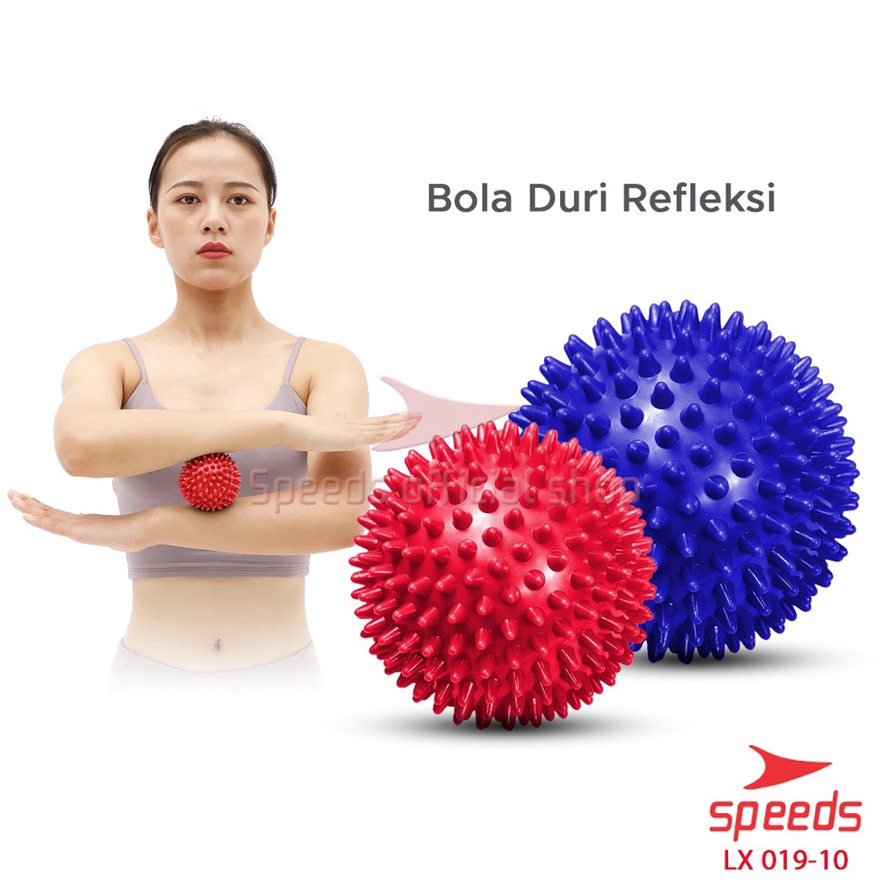 Palng Popul4r SPEEDS Bola Duri Terapi Massage Ball Bola Terapi Bola Pijat Alat Pijat 1 Set Isi 2 019