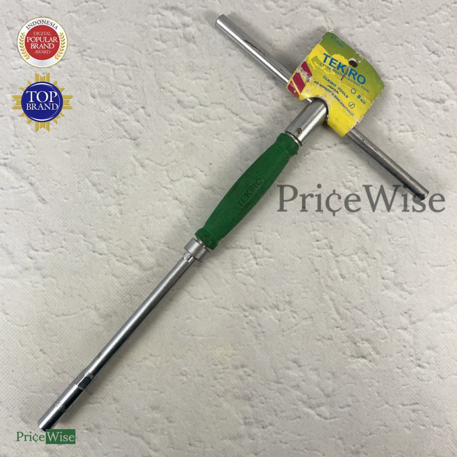 Kunci Sock T Putar 8 14 19 mm Tekiro / T Type Wrench Rotary Type