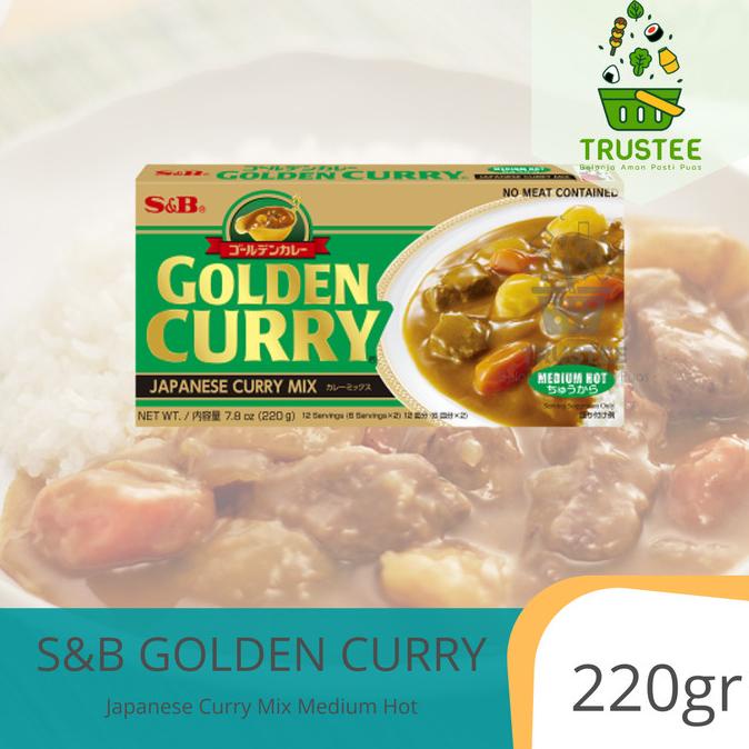 

\\\\\] S&B Golden Curry Sauce 220gr / Japanese Curry Sauce / Saus Kari Jepang