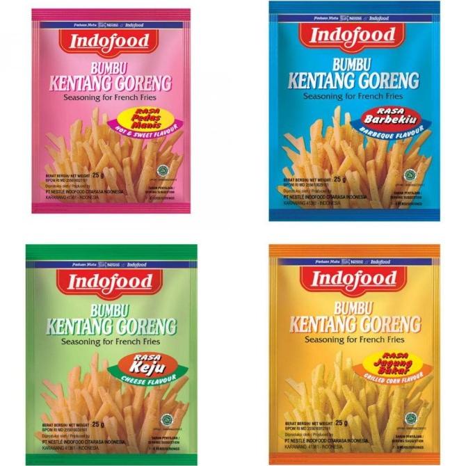 

=====] Indofood Bumbu Kentang Goreng 25gram