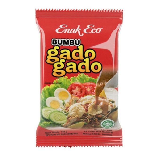 

Kualitas terbaik] ENAK ECO BUMBU KACANG GADO GADO / BUMBU GADO GADO INSTAN - 185 GR