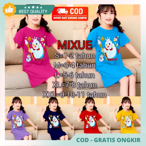 Daster Kids Tanggung Dres Perempuan Terbaru Anak2 Dress Bayi Cantik Homedress Ansk Kecil Baju Dreas 