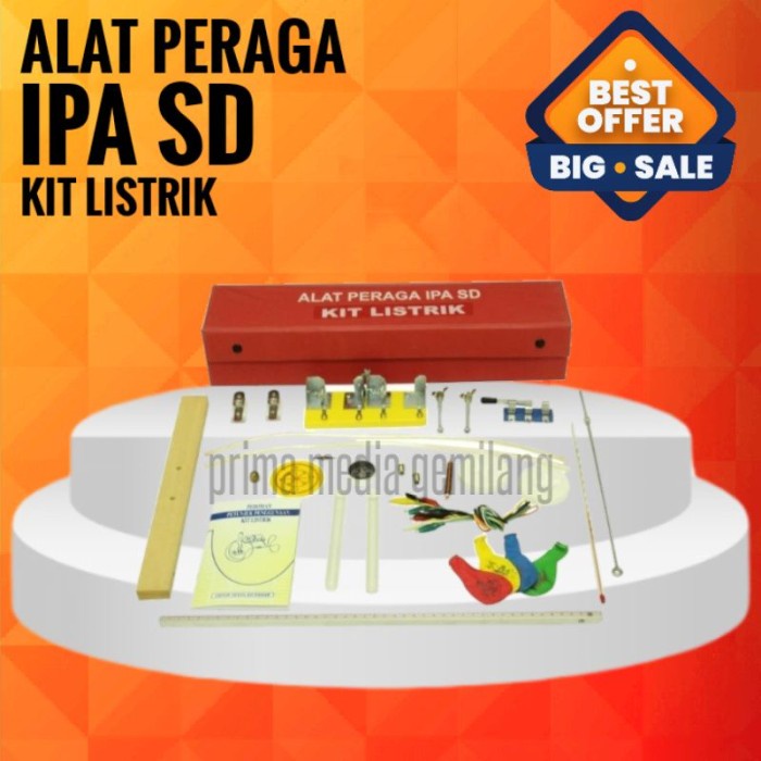 

Terlaris Sale Kit Listrik/Kit Ipa Dasar/Kit Ipa Sd/Mi/Alat Peraga Pendidikan