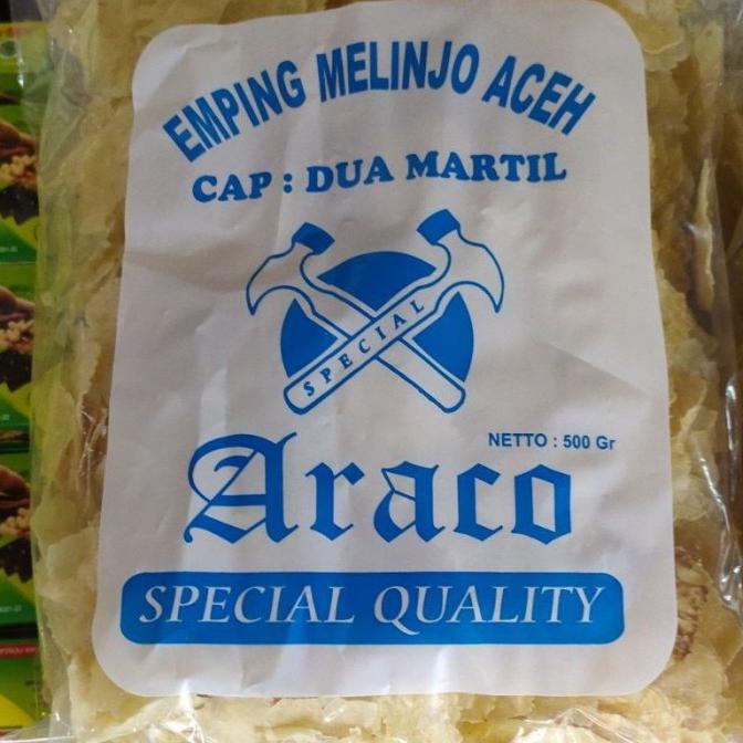 

~~~~~] Emping melinjo Aceh | cap 2 martil super Quality.tipis 500 gr