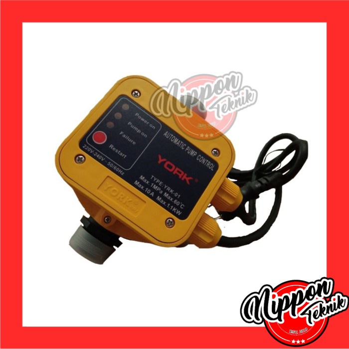PRESSURE CONTROL YORK 01 / AUTOMATIC PUMP CONTROL YRK 01 YORK