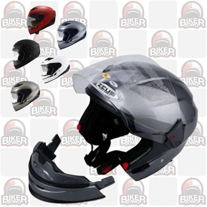Helm Zeus 611C Z611C Zs611C - Modular Double Visor