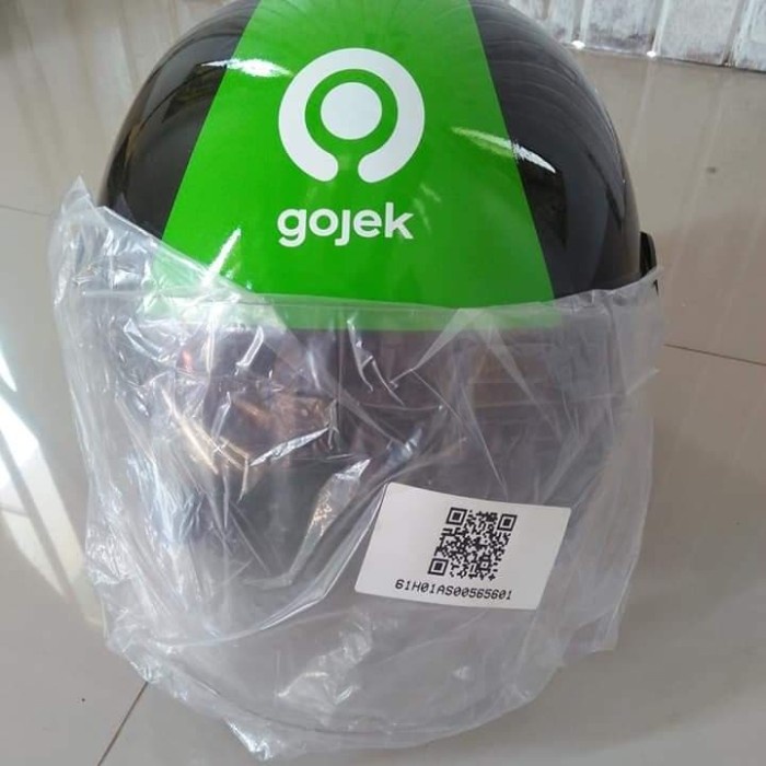 Helm Gojek Logo Terbaru Original Asli Kantor Dsu