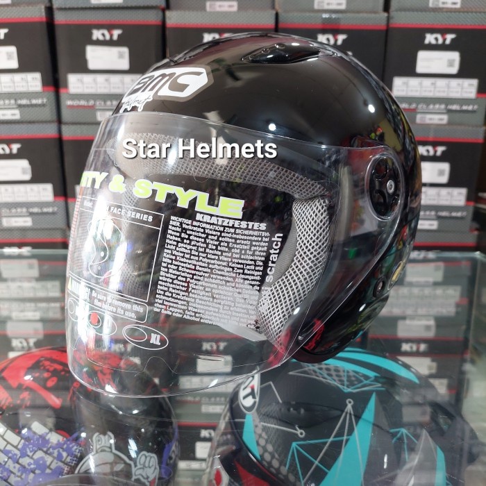 Helm Bmc Milan Solid Black Gloss
