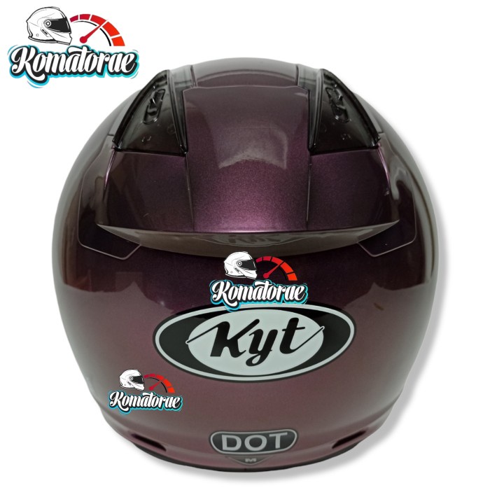 Helm Kyt Dj Maru / Djmaru Purple / Ungu