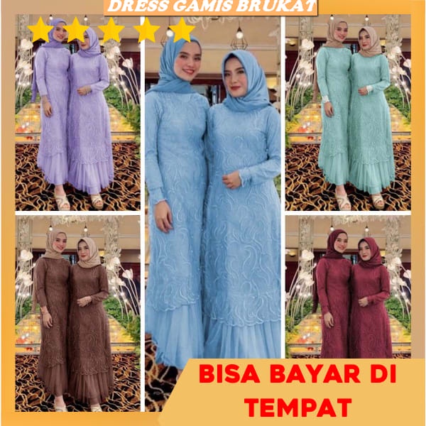 Gaun Pesta Mewah Elegan Terbaru 2023 Dres Gahun Party Dreass Korea Perempuan Remaja Dreaa Kondangan 