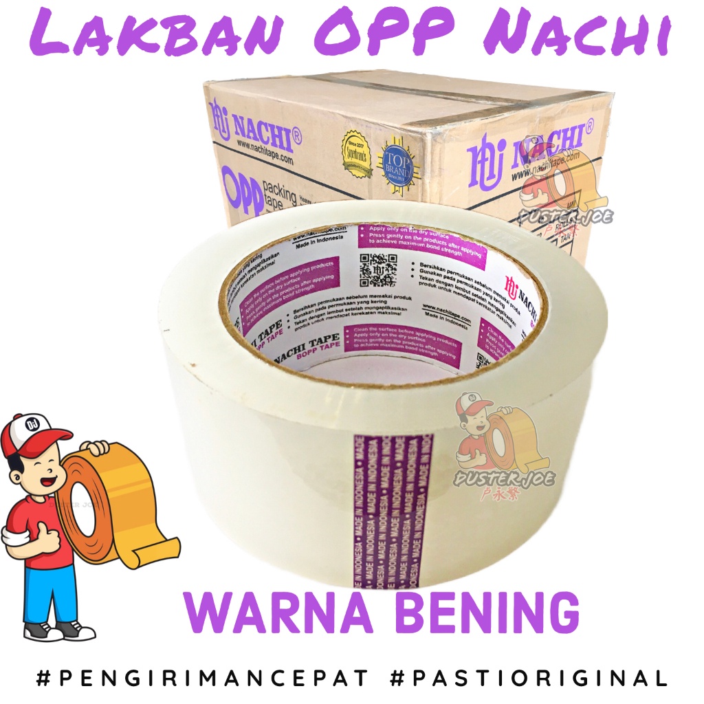 

WWWC9801 Lakban Nachi OPP 2 inch 48mm 100 YARD PER 1 ROLL