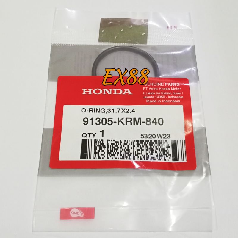 KARET ORING BAUT L TUTUP BLOK BAK MAGNET MAGNIT (BESAR) 31.7X2.4 MEGAPRO NEW MONO / CRF / VERZA ORIG