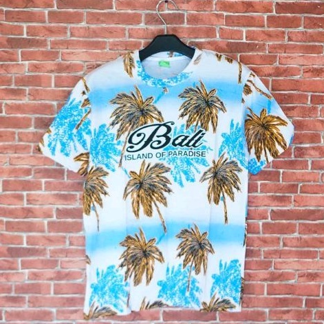 KAOS PANTAI BALI KUALITAS PREMIUM KAIN TEBAL