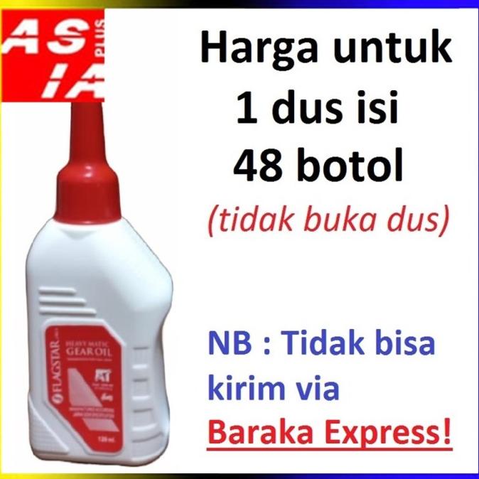 Oli Gear Matic 120Ml Sparepart A4F Variasi Motor Flagstar Isi 48 Botol Original