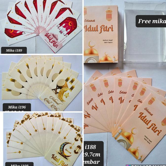 

siap kirim] AMPLOP LEBARAN HARI RAYA IDUL FITRI MIKA ISI 50 LEMBAR EDISI ISLAMI E2